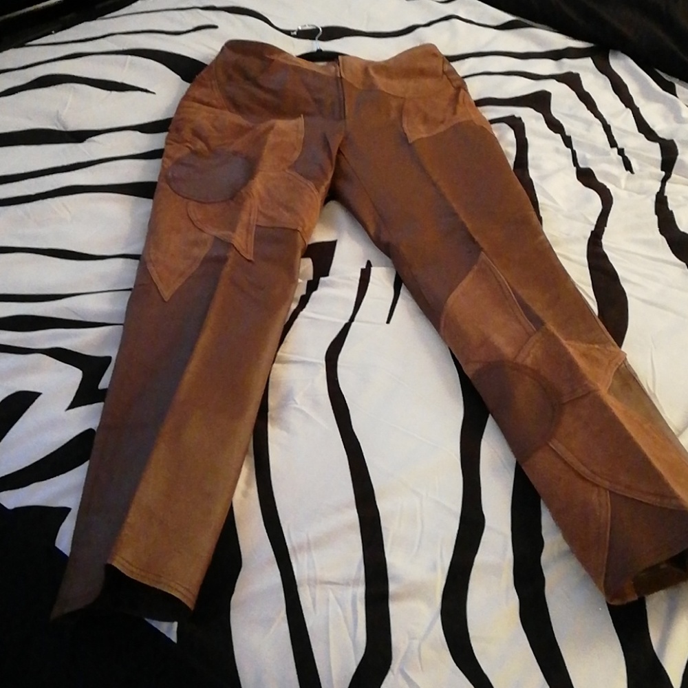 Leather pants